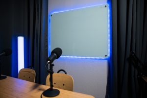 Round Rock Podcast Studio | White Board