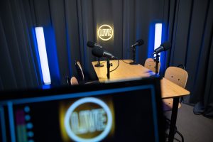 Round Rock Podcast Studio | From Behind Control Area